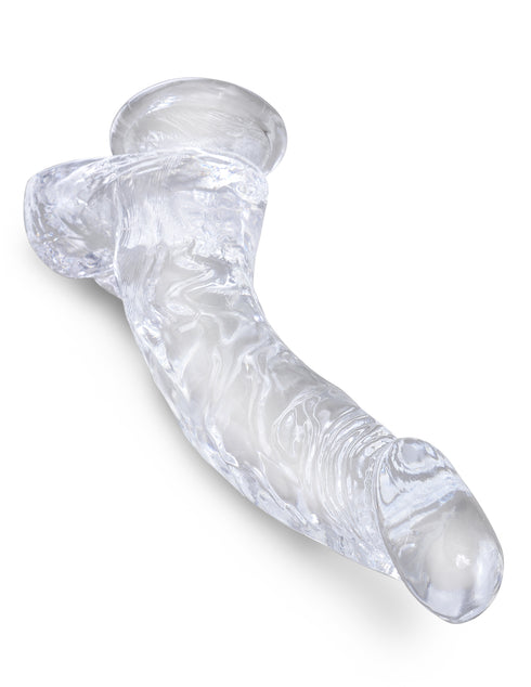 King Cock Clear 7.5 in. Cock with Balls